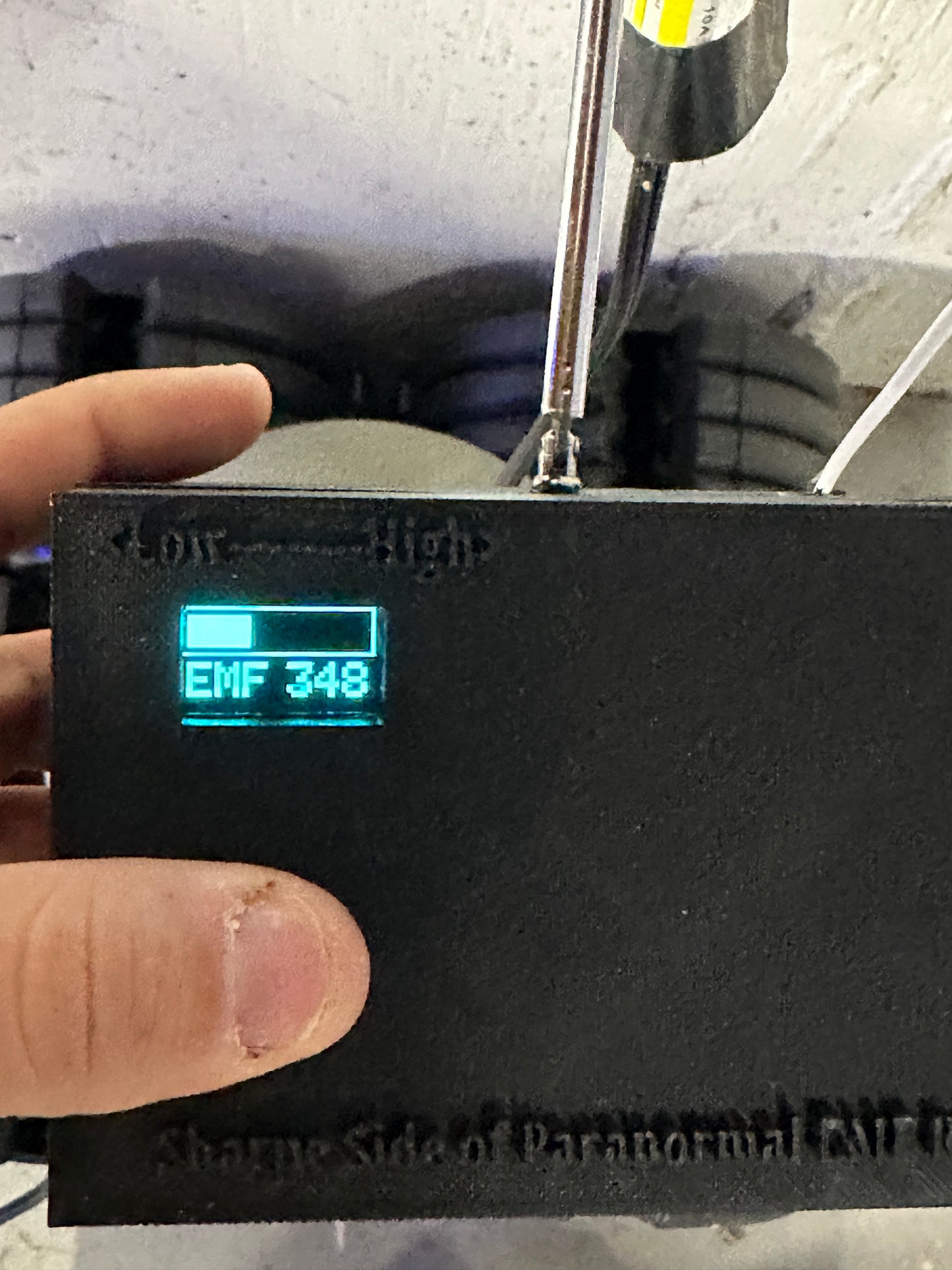 Custom EMF Meter